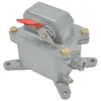 Пост управления КУ123-13У2, один элемент, 1з+1р, диаметр отверстия 22мм, IP56