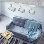 Светильник Трек GU10 ,белый TR12-GU10 WH (50/600)