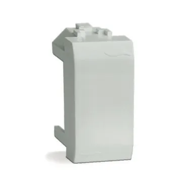 BRAVA Заглушка 1 модуль белая