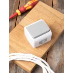 Выключатель Мурманск проходной 1-клавишный 10А IP54 серый