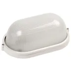 Светильник НПП1201 белый/овал 100Вт IP54 IEK