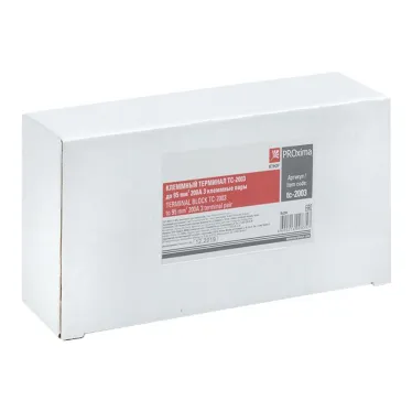 Терминал клеммный ТС-2003 до 95мм 200А 3 клемных пары