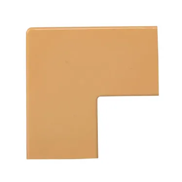 Поворот 90 градусов (20х10) (4 шт) Plast под светлое дерево