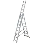 Лестница алюминиевая трехсекционная ЛА 3х7