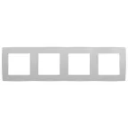Рамка на 4 поста, Эра12, белый, 12-5004-01
