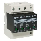 Устройство защиты от импульсных перенапряжений Т1+Т2 Iimp-12,5kA In-20kA Uc-275В 3+1 PROxima