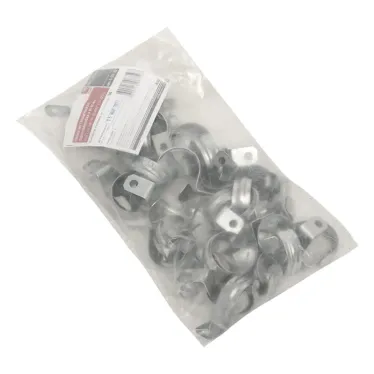 Скоба металлическая однолапковая для монтажного пистолета d31-32мм. (50шт.)