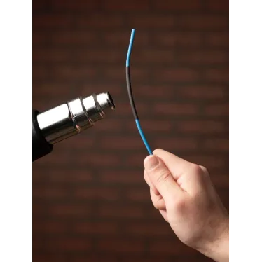 Трубка термоусаживаемая ТУТ нг 4/2 черная в отрезках по 1м PROxima