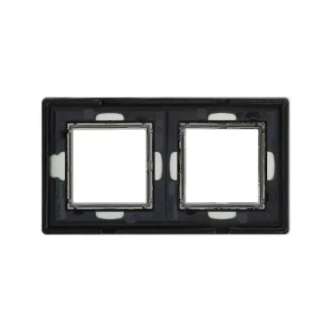 Рамка из алюминия, ''Avanti'', серая, 4 модуля