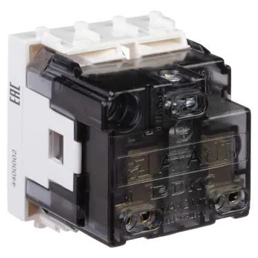 Avanti Розетка ''Белое облако'', 2P+E, с защитными шторками, 2 модульная