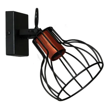 Светильник Эстель 511 черн.муар медь НББ 01-60-160 Е27 ИУ