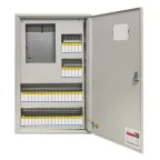 Щит учетно-распределительный навесной ЩРУн-3/48о IP31 однодверный с окном 630х400х160