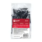 Дюбель-хомут 5х10 черный (50шт)