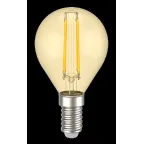 Лампа светодиодная G45 шар золото 7Вт 230В 2700К E14 серия 360° IEK