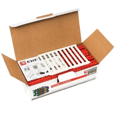 Клемма JXB- 4мм.кв красная