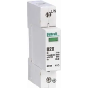 Ограничитель перенапряжения однополюсный ОП-101 1п 20кА D 275В