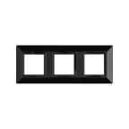 Рамка из металла, ''Avanti'', черная, 6 модулей