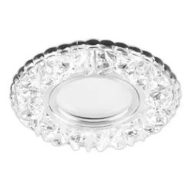 Светильник ИВО-50w 220в G5.3 хром/белый Feron