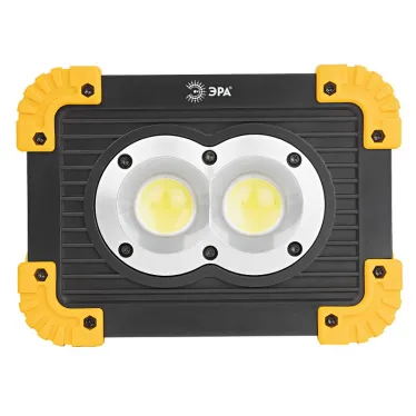 Светодиодный фонарь Рабочие Практик PA-803 прожектор аккумуляторный на батарейках 10 Вт COB + 3 Вт LED, 4 режима, элементы питания в комплекте