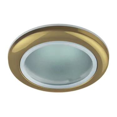 WR1 GD Светильник влагозащищенный MR16,12V220V, 50W золото (100/2000)