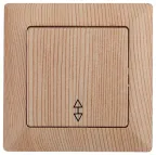 Переключатель, 10А-250В, СУ, Solo, сосна,4-103-11