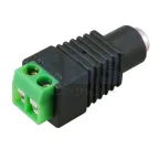 Разъем питания гнездо 2.1х5.5 мм с клеммной колодкой PROconnect