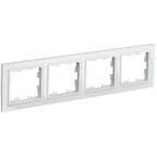 BRITE Рамка 4 поста РУ-4-БрБ белый