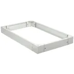 Цоколь для напольных шкафов 800х800х100мм серый