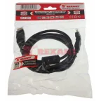 Кабель HDMI - HDMI с фильтрами, угловой, 2м., GOLD