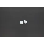 Силиконовая торцевая крышка для LED ленты 9,6W 8мм c двумя отверстиями для вывода проводов