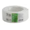 Кабель коаксиальный RG-6U 75 Ом CCS/(оплётка Al 48%) PVC цвет белый 20м SIMPLE