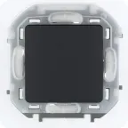 Переключатель IP44 INSPIRIA 10 AX 250 В~ антрацит