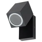 Подсветка декоративная WL37 BK MR16/GU10, черный, для интерьера, фасадов зданий лампа MR16 ( в комплект не входит)