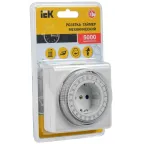 РТМ-3 Розетка-таймер механ. 15мин 24ч 96on/off 16А IP20