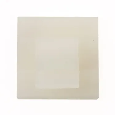 Клипса самоклеящаяся для кругл.кабеля диаметром 5мм, белая 18,5x18,5