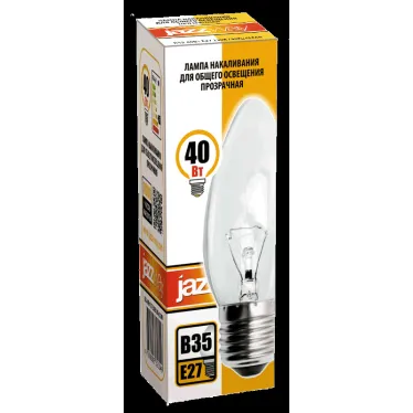 Лампа накаливания B35 240V 40W E27 clear