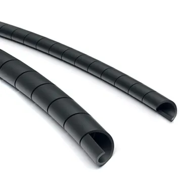 Жгут витой SPIRALITE PА2 (25м) QUADRO черный