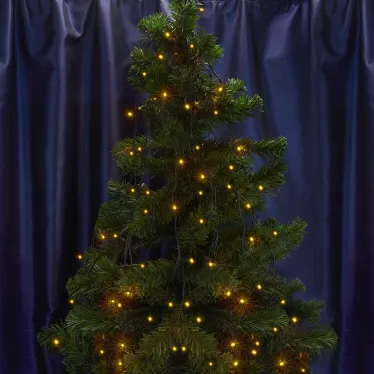 Гирлянда линейная LED желтый 40м IP44