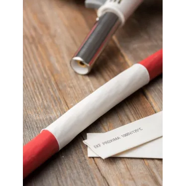 Трубка термоусаживаемая ТУТ нг 16/8 белая рулон PROxima