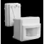 Датчик движения PMS-IR 017 1200Вт 120гр. 2-12м IP44 WH Jazzwa
