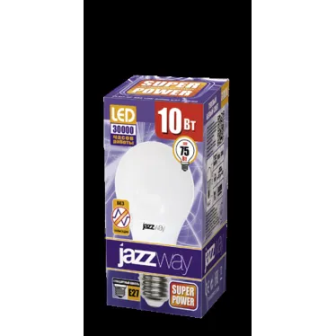 Лампа светодиодная LED 10Вт E27 230V/50Hz теплый матовая груша SP