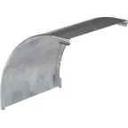 Крышка поворота плавн. 90град тип В20 ESCA 200мм HDZ