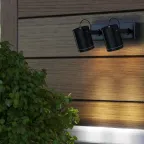 Светильник архитектурный ДБУ под лампу 35 Вт 2хGU10 AC 220В IP54 280х90х130мм Sonata Gauss