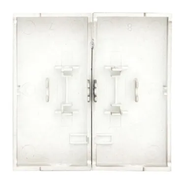 Валенсия лицевая панель выключателя 2-кл. проходного 10А графит