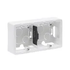 Коробка накладного монтажа 2 поста INSPIRIA белый