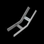 Угол лестничный верт. внутр. 45 гр. 70х100х1,2 мм