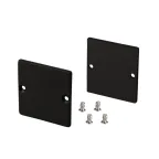 Заглушка SL-LINE-3638-LW BLACK глухая