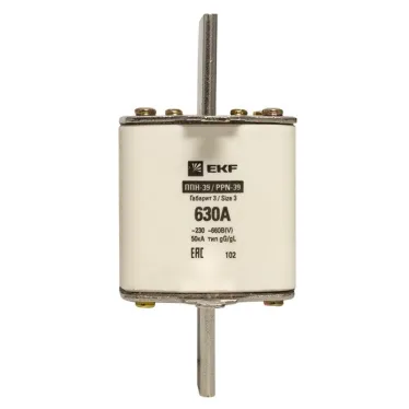 Вставка плавкая ППН-39 630/630А габарит 3