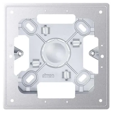 Коробка подъемная на 1 пост для накладного монтажа цвета алюминий S24 Harmonie