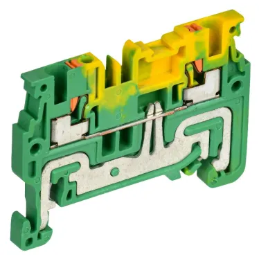 Колодка клеммная CP-PEN земля 1,5мм2 желто-зеленая IEK